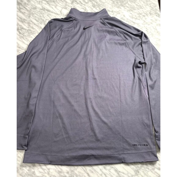 Nike Golf Dri-Fit ADV Tour 1/2 Zip Top Daybreak Purple Men Medium FD5833-509 - Picture 4 of 9
